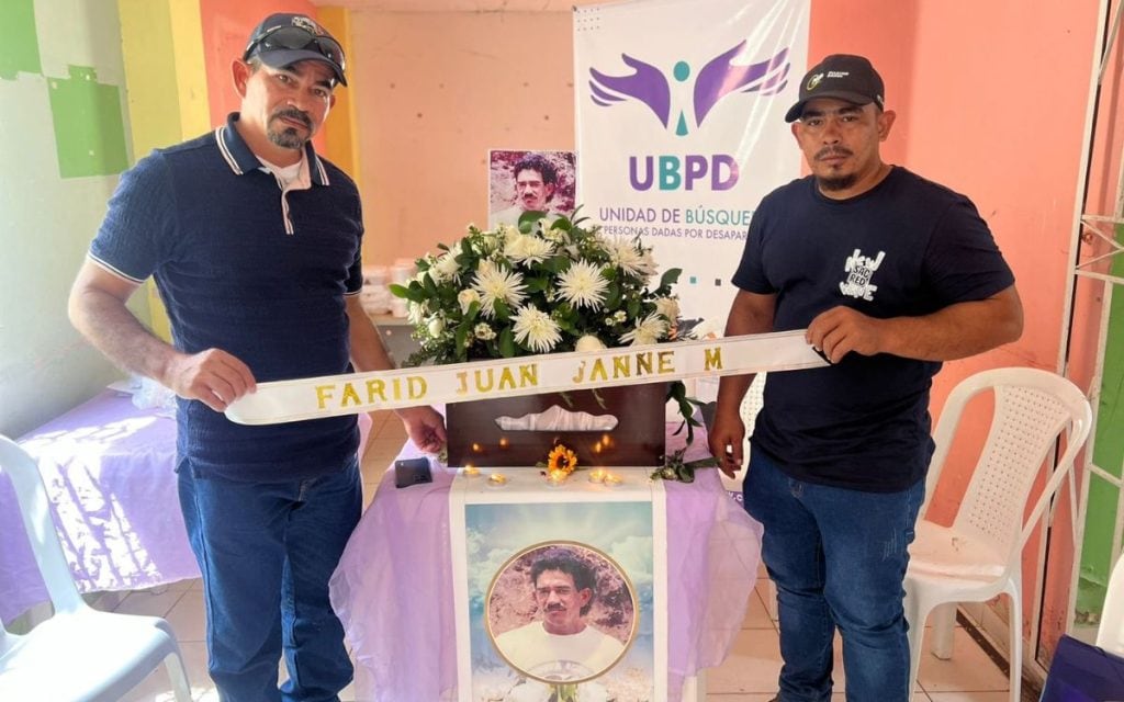 La identificación del cuerpo comenzó en 2023 - crédito Ubdp