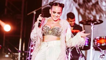 Daniela Darcourt en concierto. Instagram