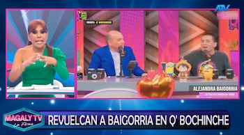 ‘Samu’ responde a Alejandra Baigorria y Magaly Medina se suma a la crítica: “No te quejes”. Captura: Magaly TV La Firme.