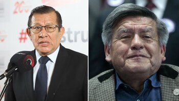 El congresista Salhuana dio a