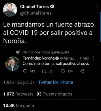 El comediante mexicano Chumel Torres