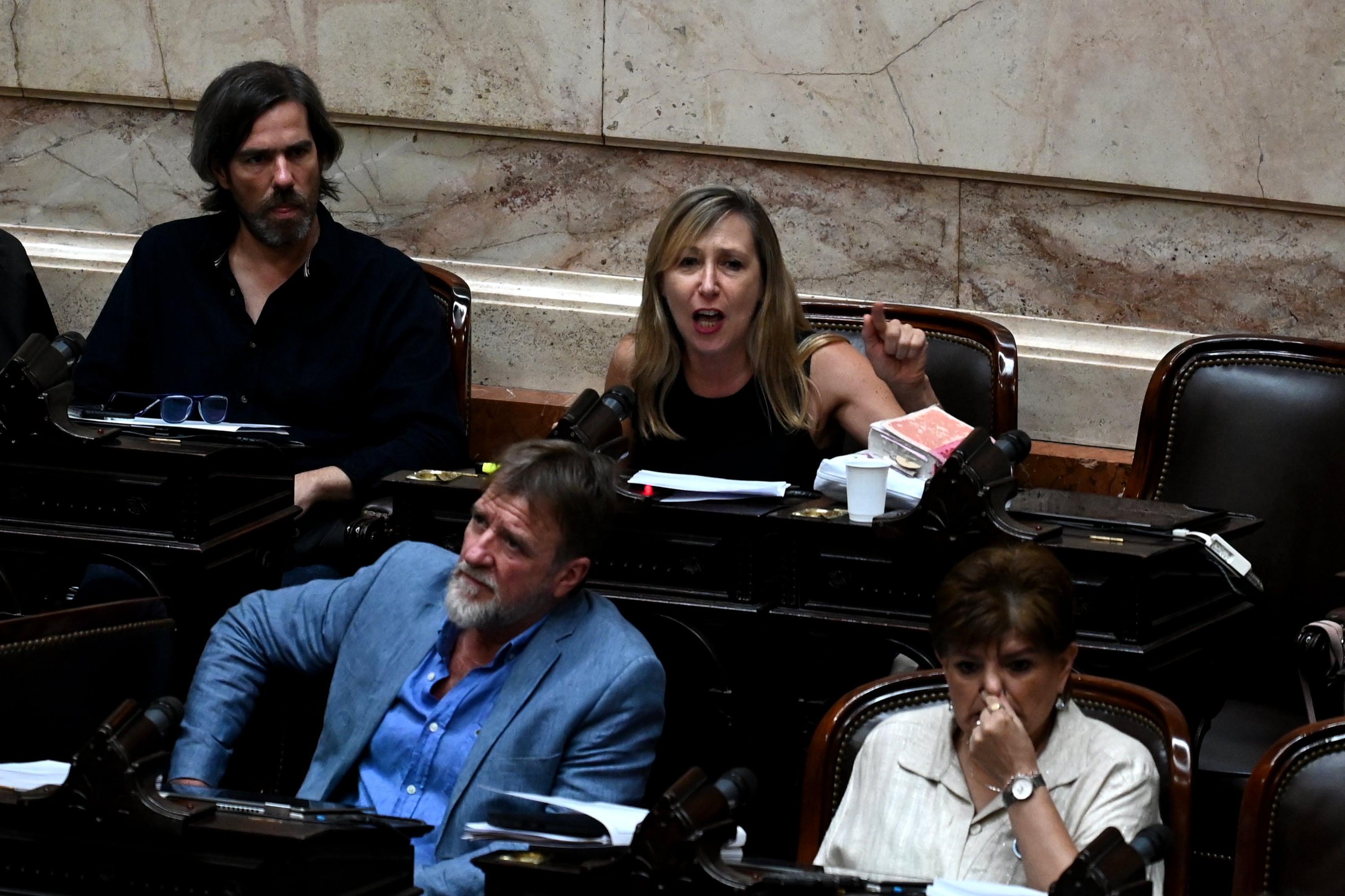 Myriam Bregaman y Nicolás del Caño, del Frente de Izquierda