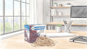 Antes de tirarlas: 8 formas de reutilizar las bandas elásticas en el hogar