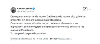Trino de Carlos Carrillo anunciando