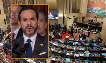 El presidente Abelardo de la Espriella aseguró que no permitirá que la interlocución entre el Gobierno y el Congreso sea irregular - crédito Joel González/Presidencia/Flickr y Colprensa