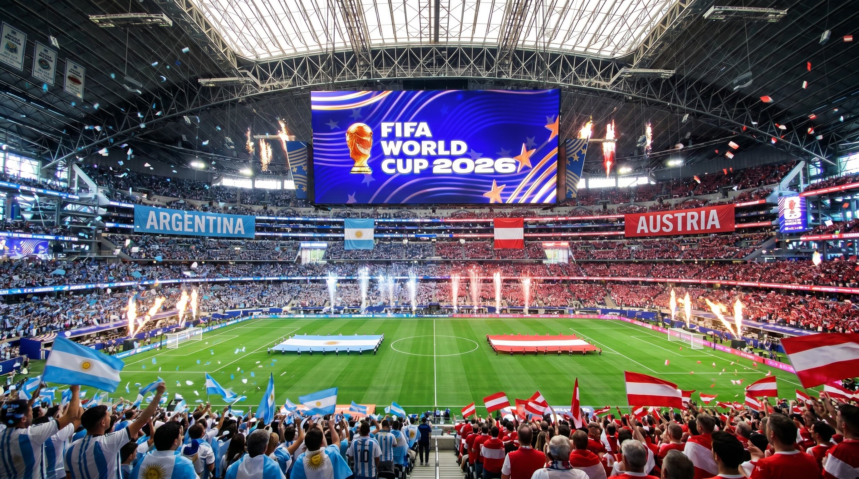 A qué hora juega Argentina vs Austria por segunda jornada del Grupo J del Mundial 2026. Crédito: Imagen composición Infobae.