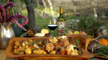 Cabrito serrano al horno de