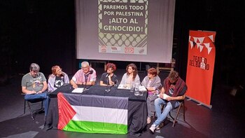 Varios sindicatos y asociaciones propalestinas