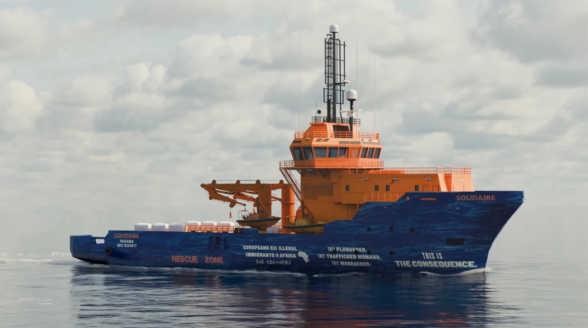 El buque Solidaire rescató a 1821 personas durante 2025