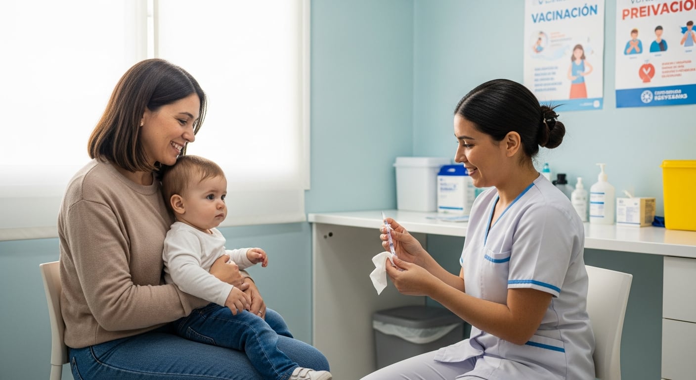 La vacuna antigripal en niños reduce el riesgo de gripe y complicaciones graves como la neumonía, según expertos de Harvard (Imagen Ilustrativa Infobae)