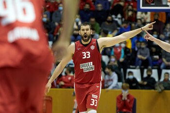 Marc Gasol en un partido