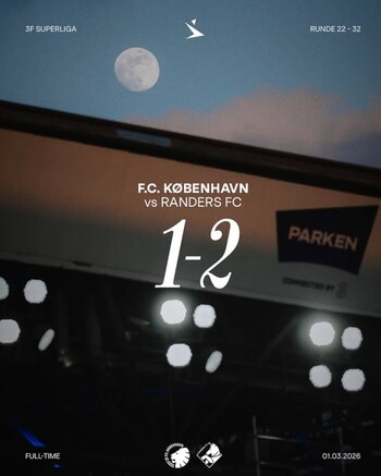 FC Copenghague cayó ante Randers