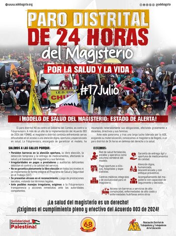 El sindicato de maestros se