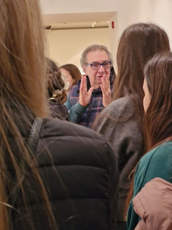 El periodista y coleccionista de