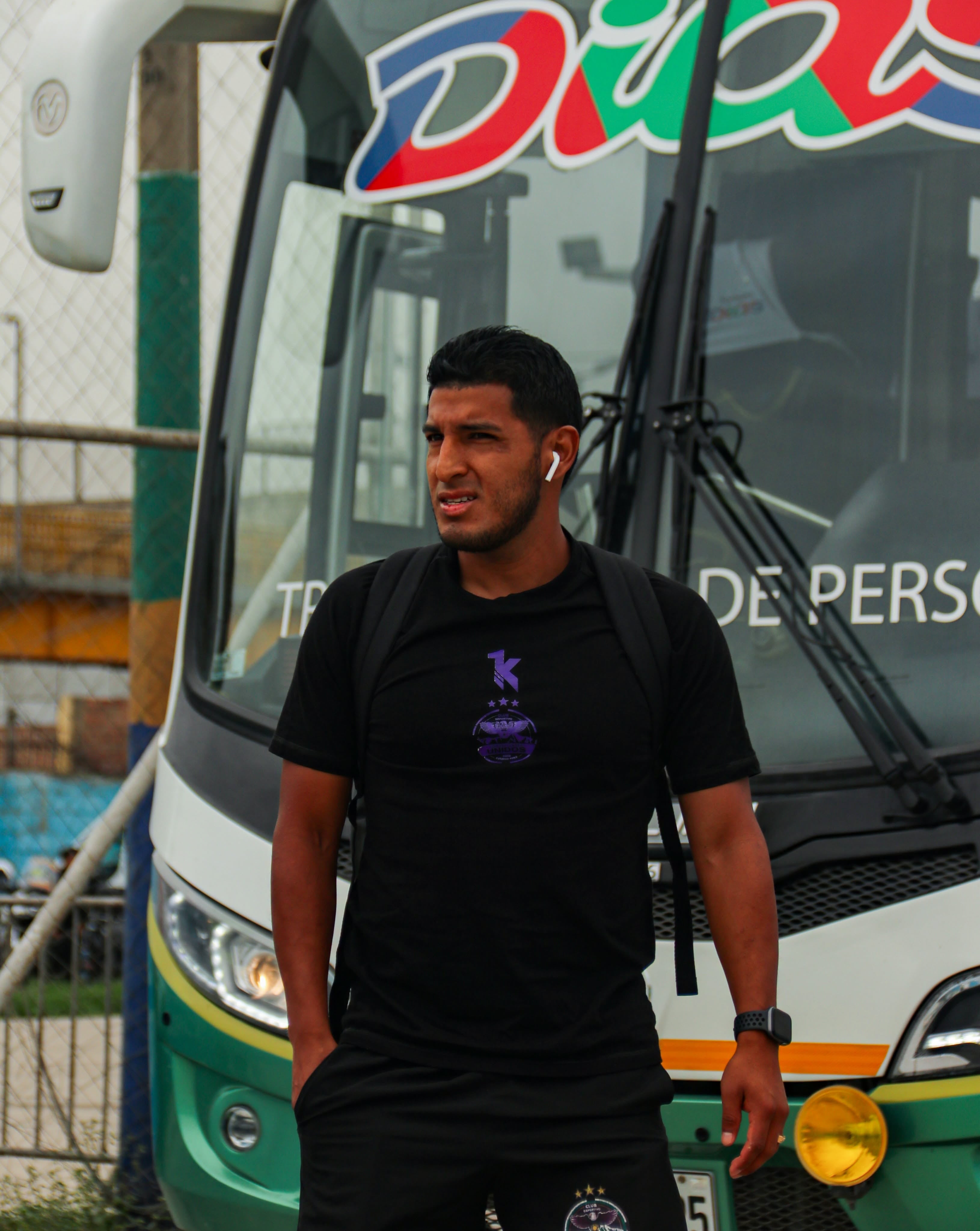 Comerciantes Unidos llegó al estadio Alberto Gallardo para el partido ante Sporting Cristal. - créditos: Comerciantes Unidos