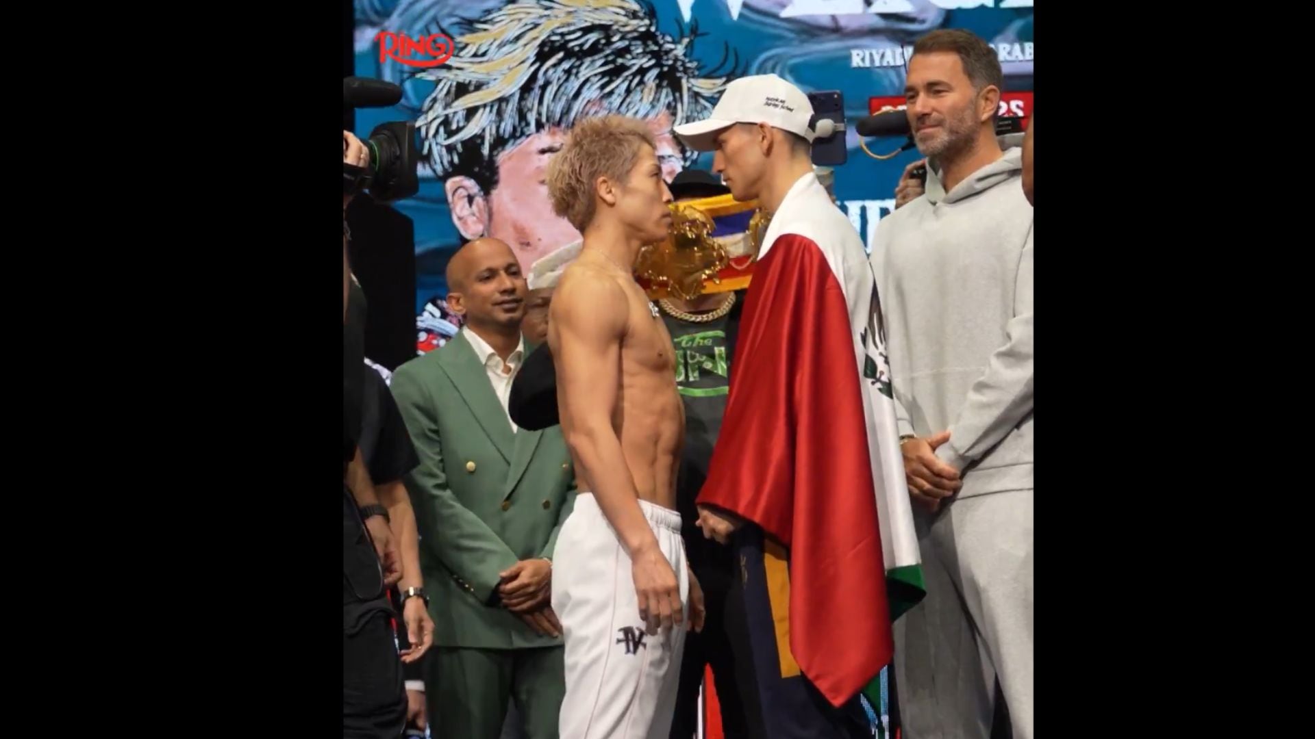 Alan Picasso peleará contra Naoya Inoue por el campeonato indiscutido supergallo (Captura de pantalla | The Ring)