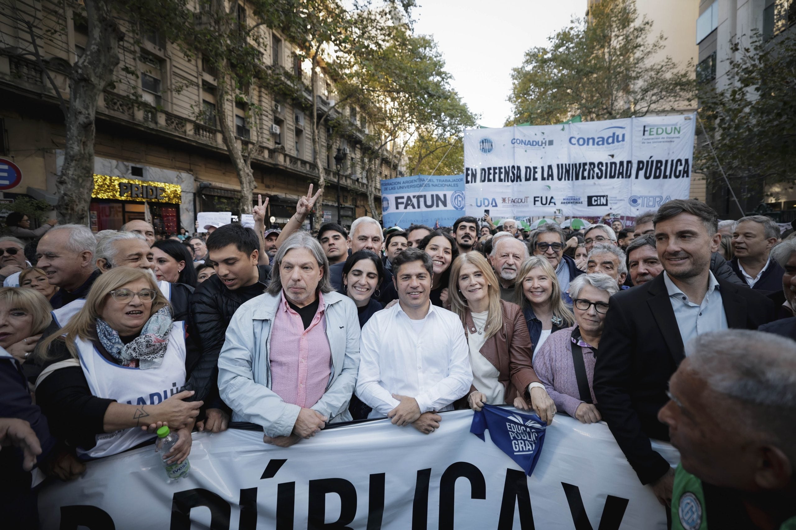Axel Kicillof anunció que, como en marchas anteriores participará de la protesta frente al Congreso de la Nación apoyando el reclamo universitario y la derogación del DNU 70/23