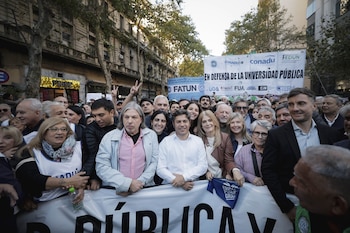 Marcha Federal Universitaria - Plaza de mayo - 12 de mayo
