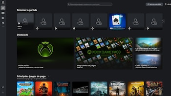 Con el modo Xbox rescindes del escritorio tradicional de Windows 11 y abre directamente tus juegos.