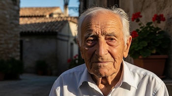 Un hombre que acaba de