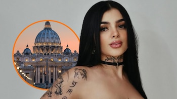 Kerely Ruiz cautiva con su look durante viaje a El Vaticano