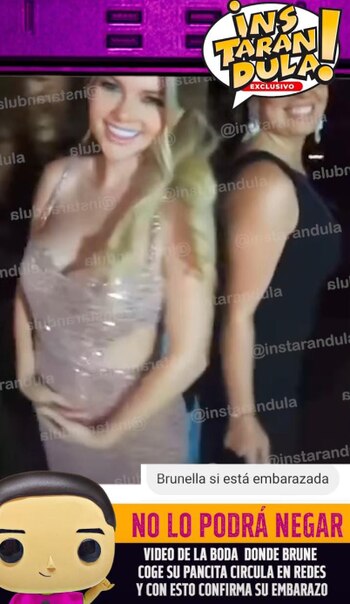 Brunella Horna se agarra la