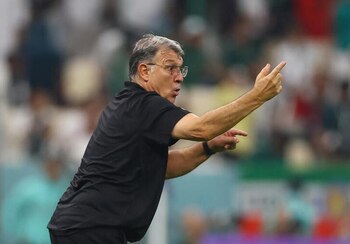 Nov 30, 2022
Foto de archivo de Gerardo Martino en el choque de México ante Arabia Saudita por el Grupo C del Mundial 2022
REUTERS/Matthew Childs