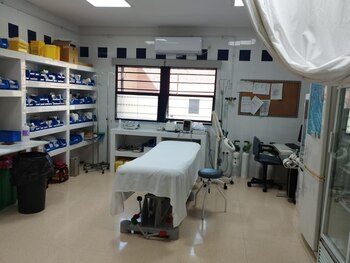 Enfermería de una cárcel española.