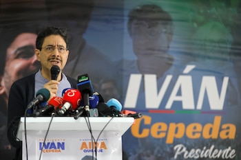 Al parecer, entidades estatales estarían haciendo campaña a Iván Cepeda para las elecciones presidenciales de segunda vuelta - crédito Carlos Ortega/EFE