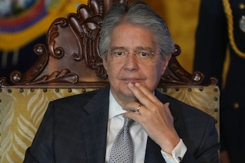 El presidente ecuatoriano Guillermo Lasso