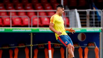 Falcao e Cuadrado não esquecem