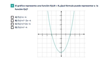 Ejemplo de consignas de Matemática