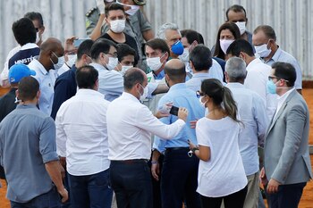 El presidente de Brasil visitó