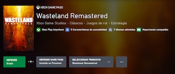 Para añadir Wasteland Remastered gratis a la biblioteca, solo es necesario acceder a la Microsoft Store desde Xbox o PC antes de que finalice la oferta.