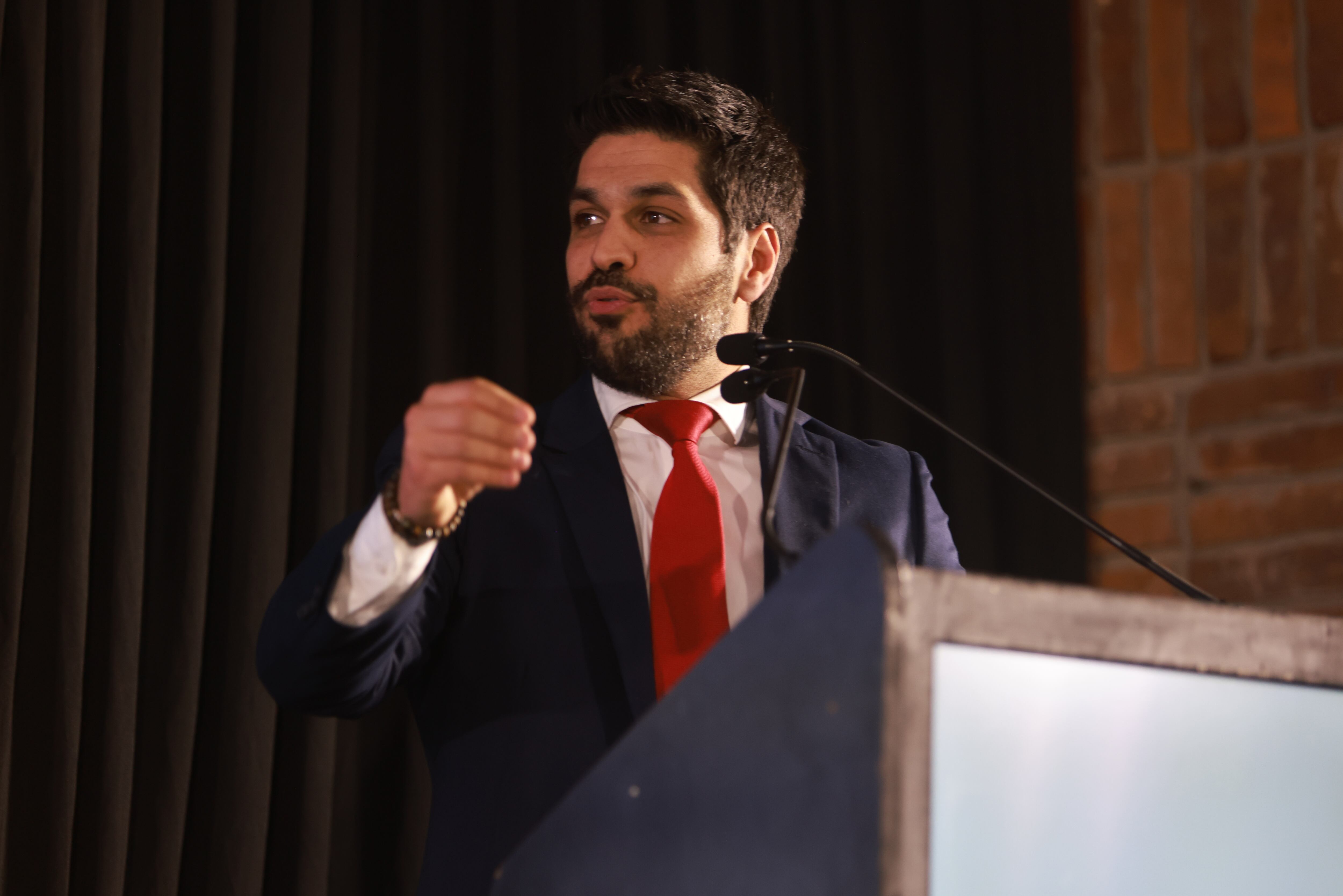 Foto de archivo del secretario general del Partido Colorado, Andrés Ojeda.EFE/ Gastón Britos