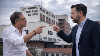 Petro escala choque con Galán por el Hospital San Juan de Dios y llama a presentar tutelas y acciones de desacato