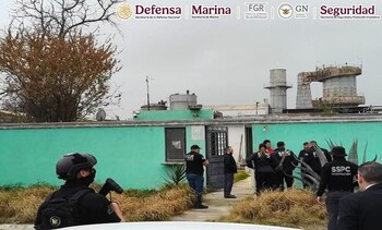 Diversas agencias de seguridad acudieron