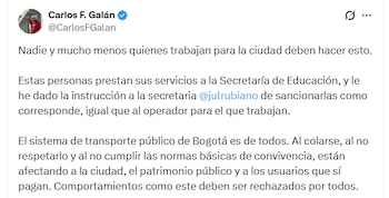 - crédito @CarlosFGalan/X