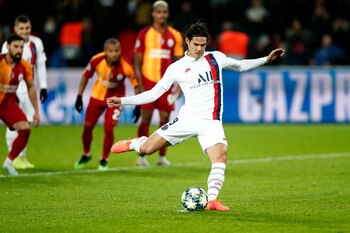 El delantero uruguayo Edinson Cavani. EFE/EPA/IAN LANGSDON/Archivo