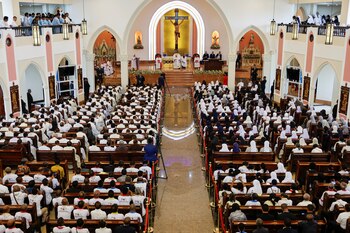 La histórica visita del papa