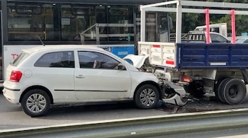 Choque AV GRAL PAZ