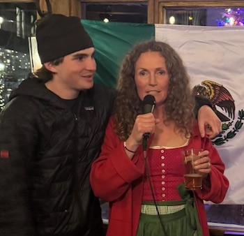 Sarah Schleper y Lasse Gaxiola