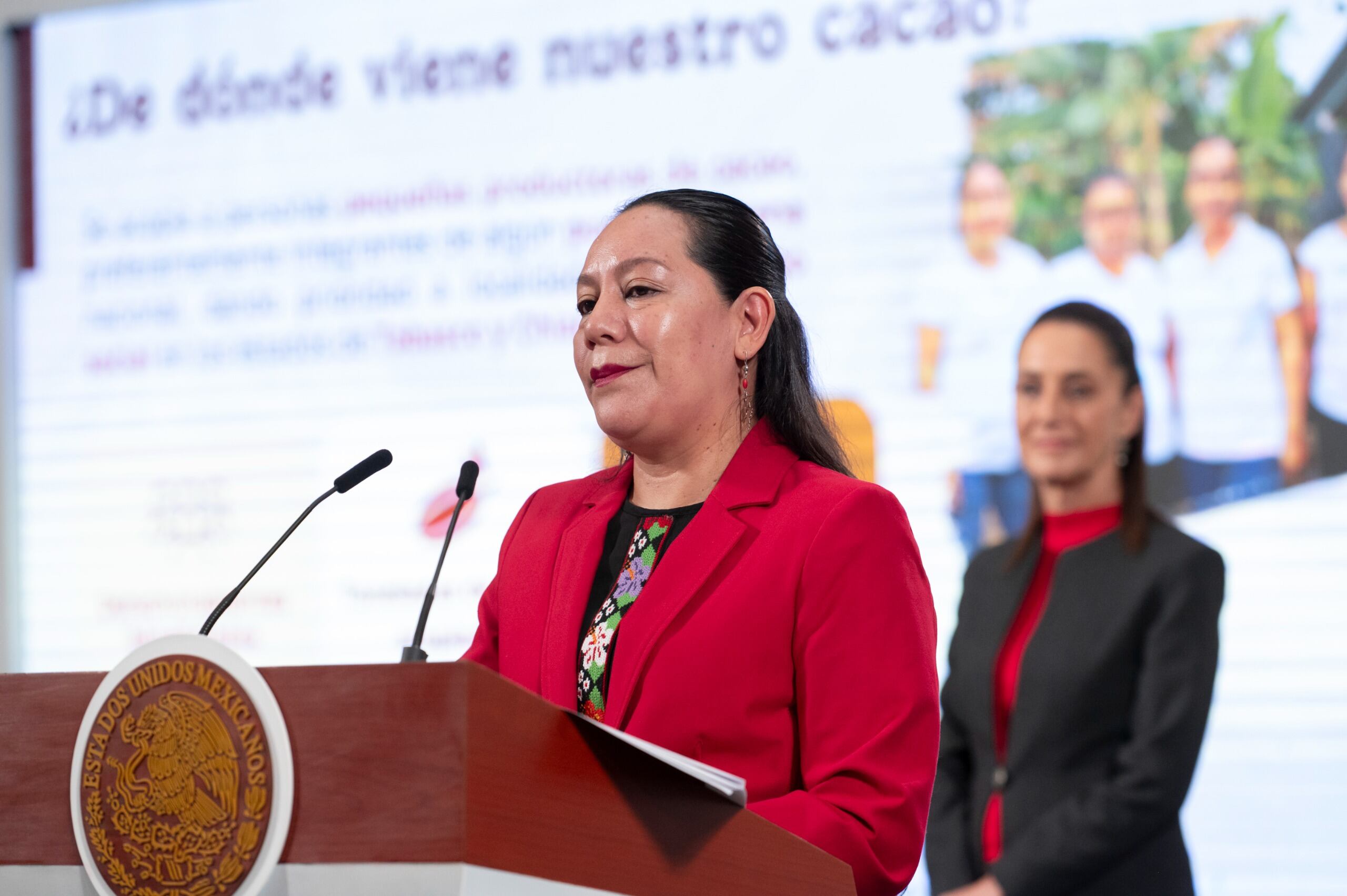 María Luisa Albores es directora general de Alimentación para el Bienestar