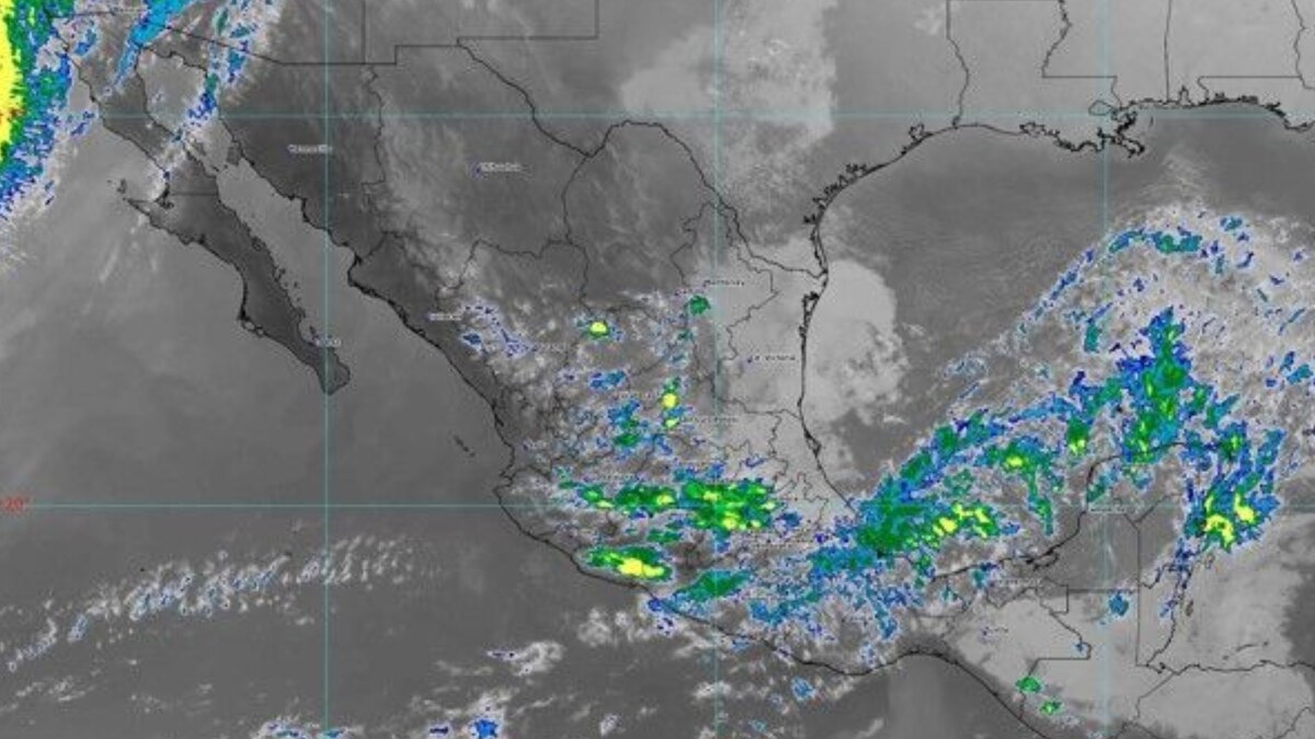 México en alerta por nevadas, heladas, lluvias y fuertes rachas de viento hoy lunes 23 de diciembre