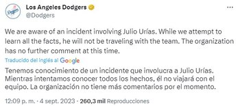 Los Dodgers toman una decisión