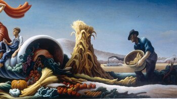 Detalle del extremo derecho de