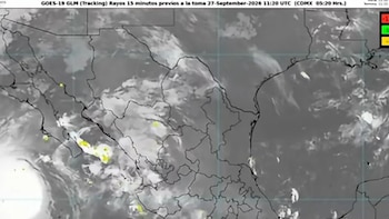 Guatemala vigila el avance de la depresión tropical Dieciocho-E