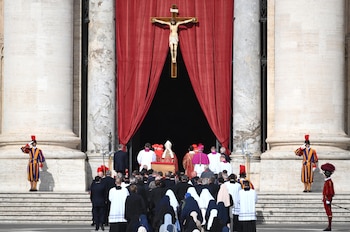 Traslado del papa Francisco de