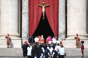 Traslado del papa Francisco de