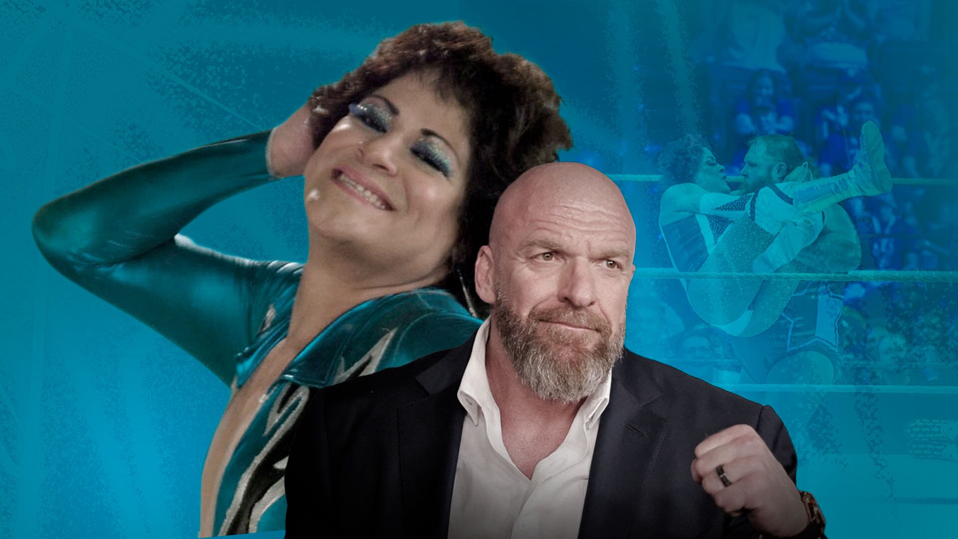 Según la exótica, el directivo de WWE se mostró satisfecho y emocionado con su participación en el evento de AAA. (Ilustración: Jesús Aviles)